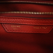 celine trio pebbled leather