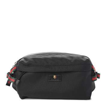 gucci techno canvas messenger bag