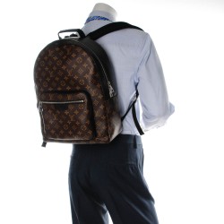 louis vuitton josh backpack monogram monogram macassar