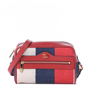 gucci bag red white blue strap