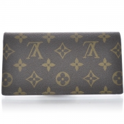 LOUIS VUITTON Monogram Checkbook Holder Wallet Cover 26592 | FASHIONPHILE