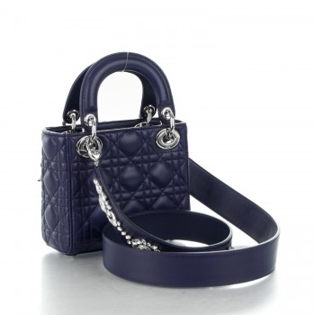 lady dior navy blue