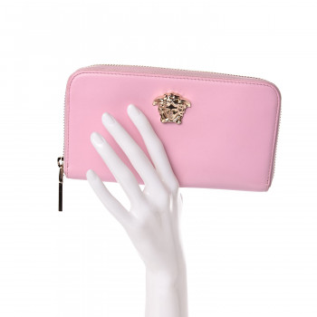 versace pink wallet