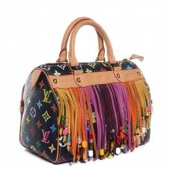 fringe multicolor speedy monogram vuitton louis