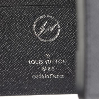 louis vuitton x fragment multiple wallet monogram eclipse black