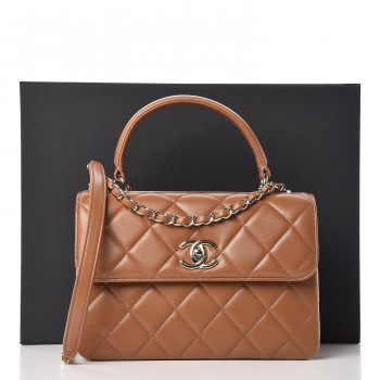 camel brown chanel bag