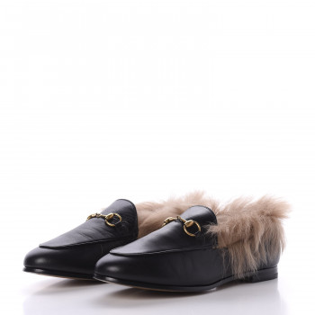 gucci jordaan fur