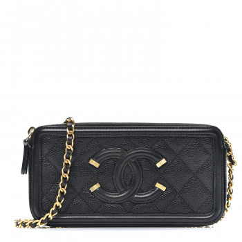 chanel filigree clutch