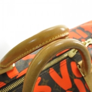 louis vuitton keepall orange