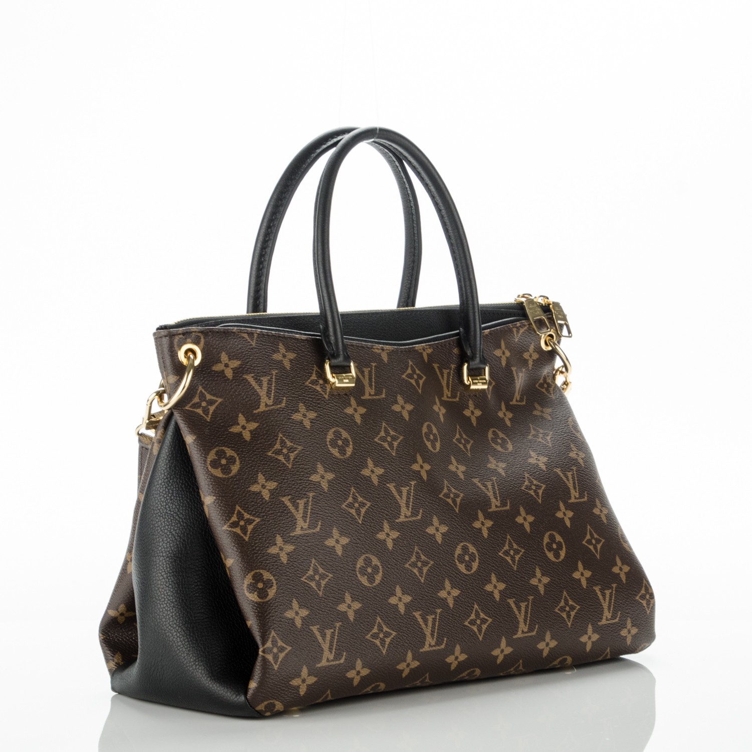 louis vuitton monogram pallas black