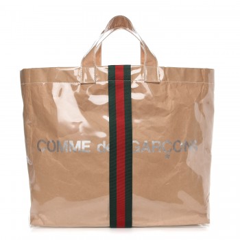 gucci plastic shopping bag