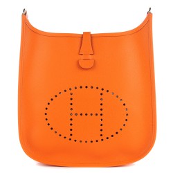 HERMES Epsom Evelyne PM Orange 125960