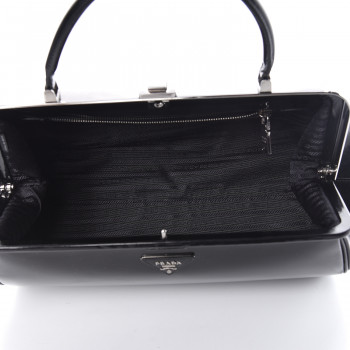 prada spazzolato frame bag