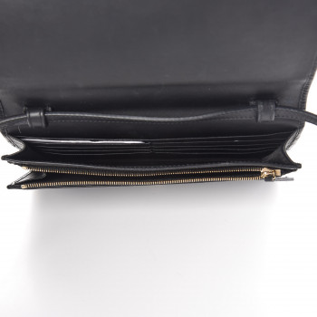 gucci wallet crossbody microguccissima black