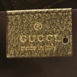 gucci shoulder bag with gold chain