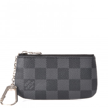 LOUIS VUITTON Damier Graphite Key Pouch 549813