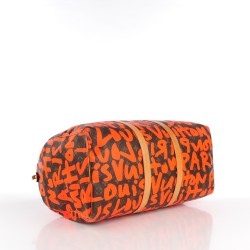 louis vuitton keepall orange