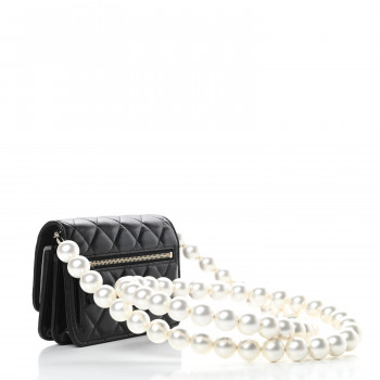 chanel mini woc with pearl strap