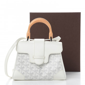 goyard saigon mini white