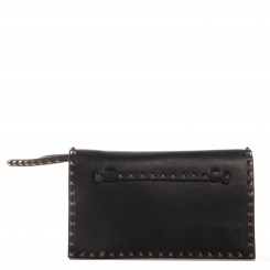 valentino black clutch