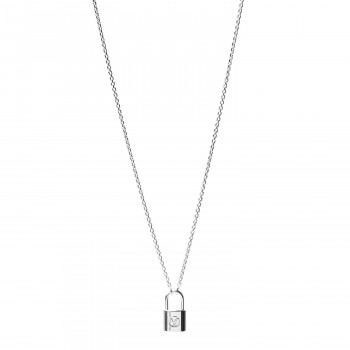 lockit vuitton louis sterling necklace silver