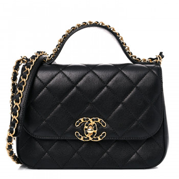 chanel infinity handle bolsa