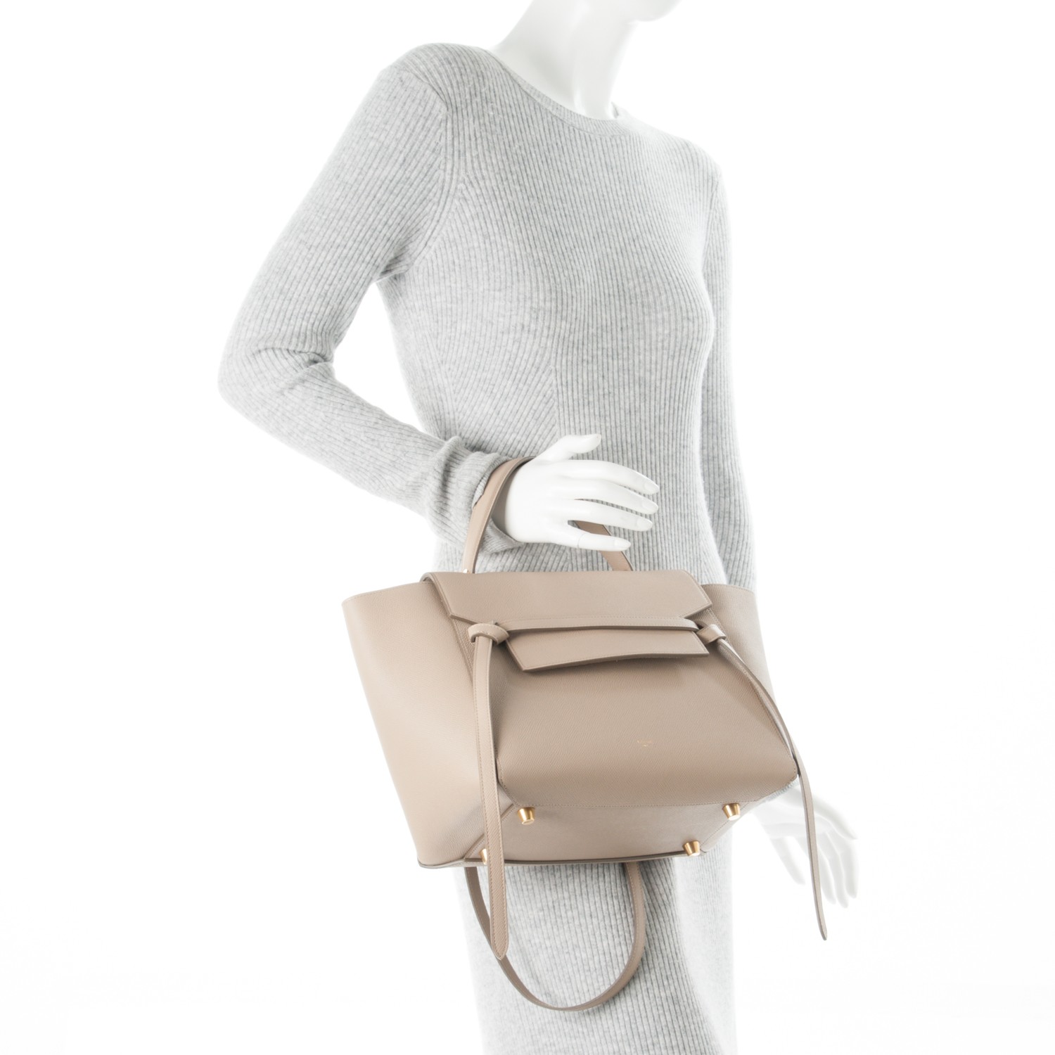 celine mini belt bag taupe