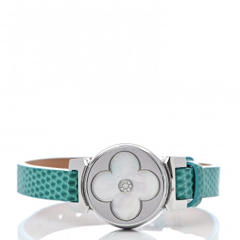 Tambour Bijou Secret Turquoise watch, Louis Vuitton