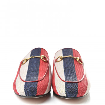 canvas gucci princetown mules