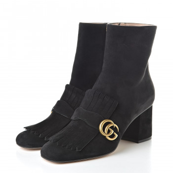 gucci suede boots