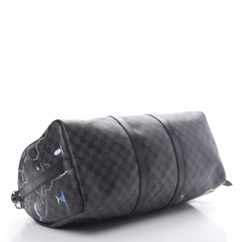 keepall 50 damier graphite