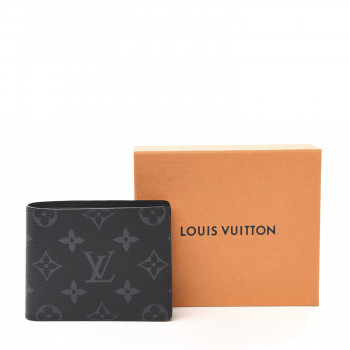 LOUIS VUITTON Monogram Eclipse Slender Wallet 563518