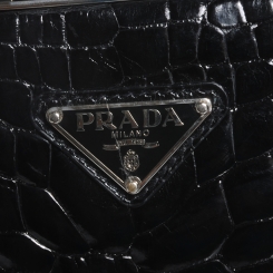 prada alligator handbag