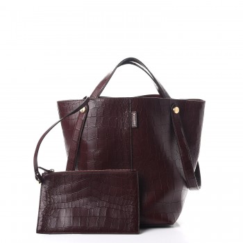 mulberry bucket bag oxblood