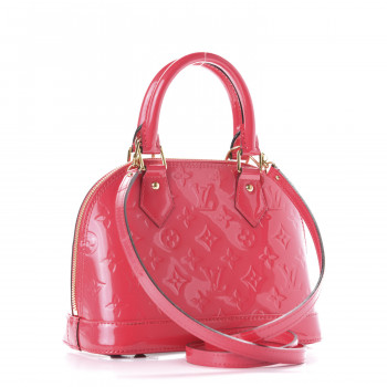 lv alma bb vernis pink