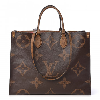 lv on the go reverse monogram