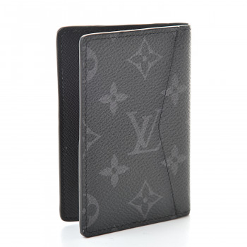 louis vuitton pocket organizer monogram eclipse