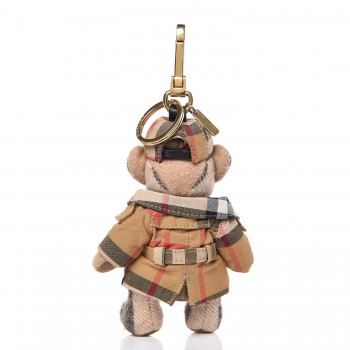 burberry teddy bear keychain