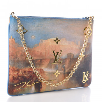 Louis Vuitton x Jeff Koons Speedy Titian Masters 30 Fuchsia Multicolor in  Coated Canvas with Brass - US