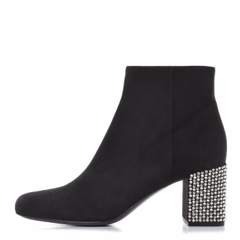 crystal studded boots