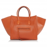 celine orange luggage bag