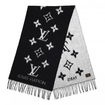 Louis Vuitton Monogram Gradient Reykjavik Cashmere Scarf - Grey Scarves and  Shawls, Accessories - LOU813265