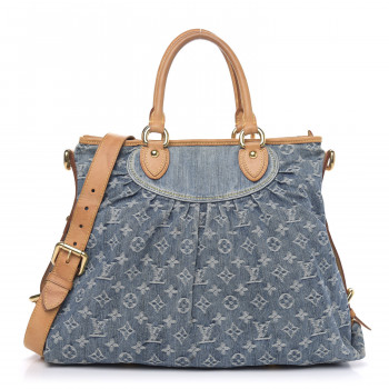 blue jean louis vuitton purse