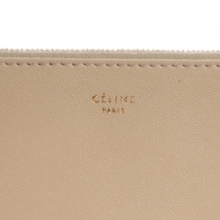 celine leather pouch