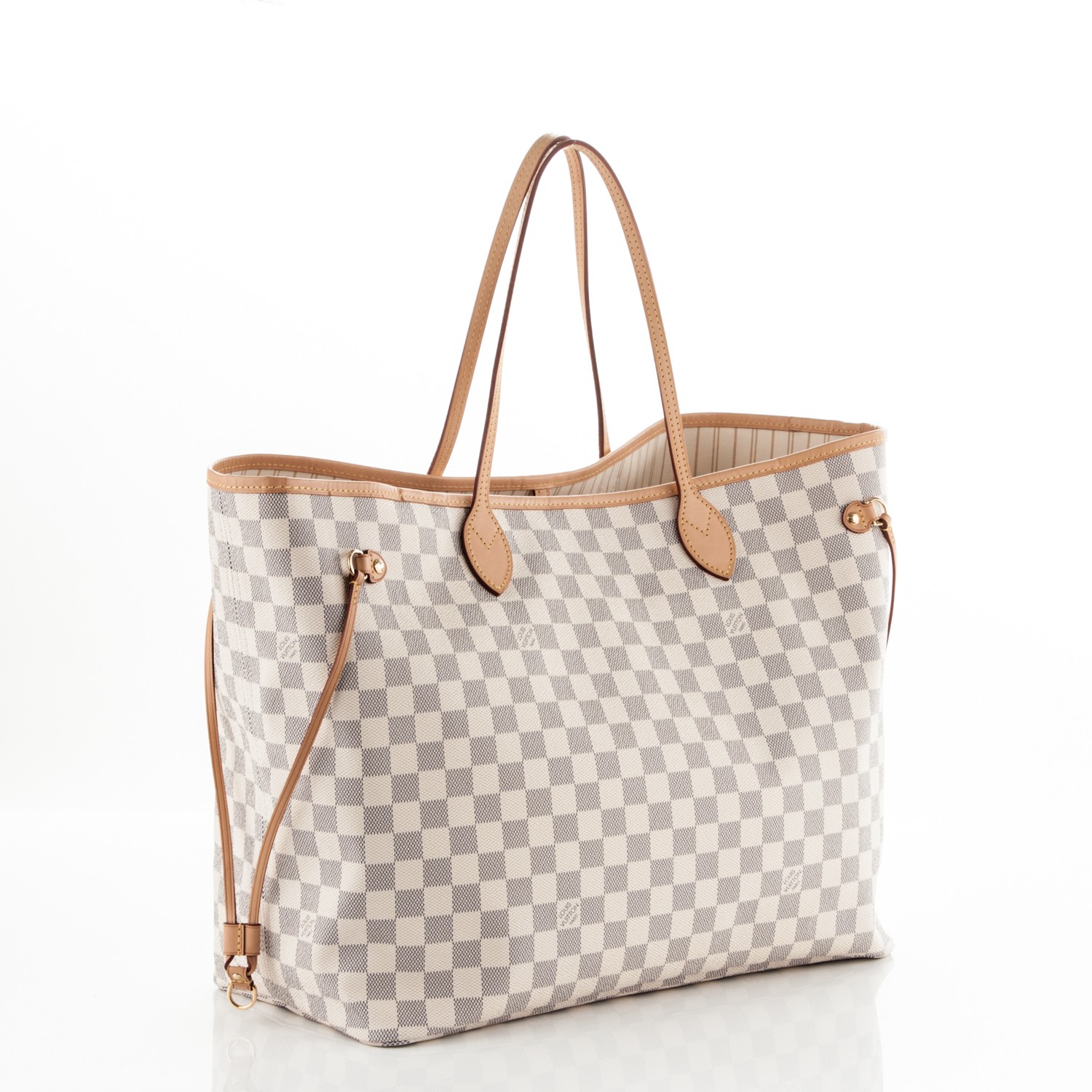 vuitton neverfull damier azur