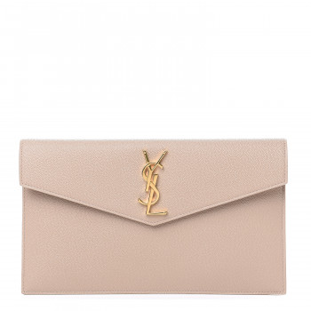 ysl cream clutch