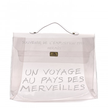 transparent bag hermes