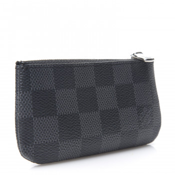 louis vuitton key pouch damier graphite