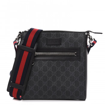 black supreme purse