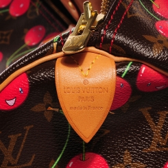 Louis Vuitton Keepall 45 Cerise Cherry Travel Bag